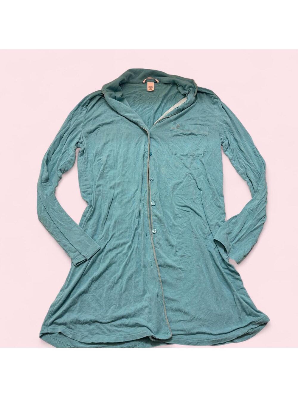 Victoria's Secret PINK Women's Blue and Green Pajama